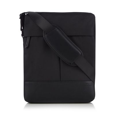 Black padded tablet bag